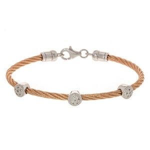 Tappers Cable Circle Station Bracelet